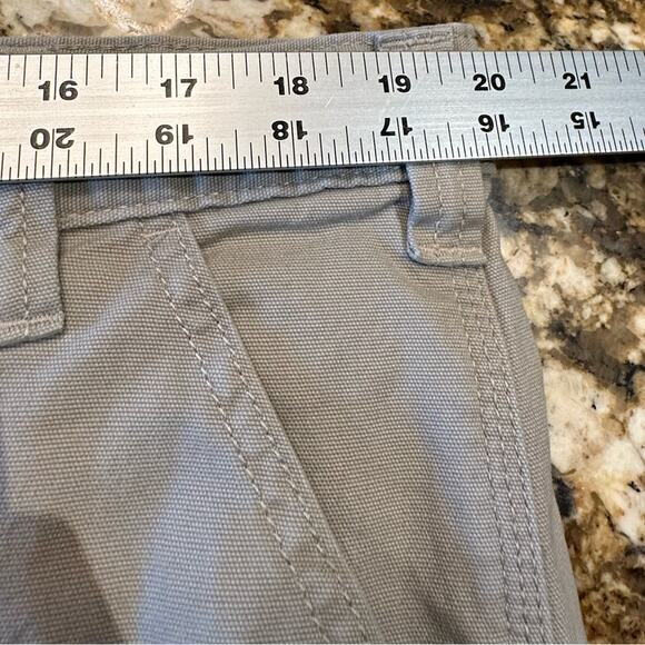 Carhartt Mens Size 40 Light Khaki Relaxed Fit Cargo Shorts - Picture 7 of 8